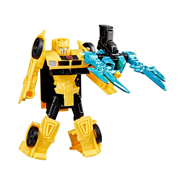 Transformers CyberWorld - Armored Cyber Changers Bumblebee 3