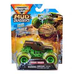 Monster Jam Mud Blasters - Color Change Grave Digger