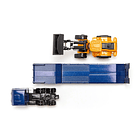 Siku - Camião MAN Reboque com Escavadora JCB 2