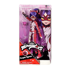 Miraculous Ladybug - Boneca Purple Tigress