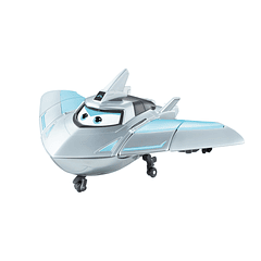 Super Wings Eletric Heroes - Veículo Transforming Traver