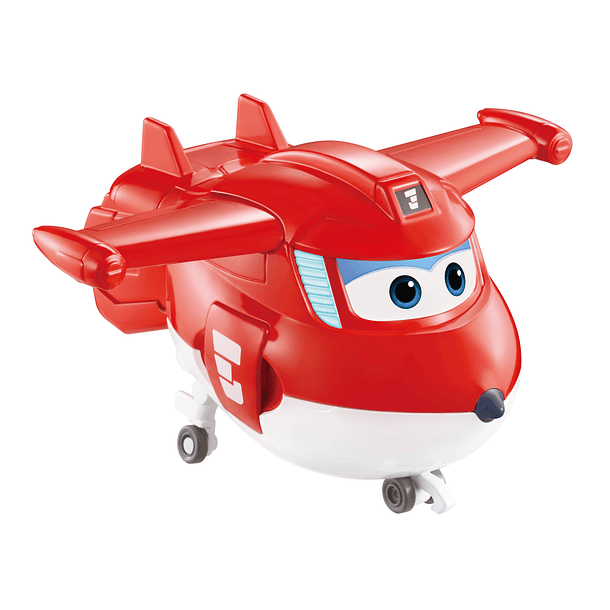 Super Wings Eletric Heroes - Veículo Transforming Jett 2