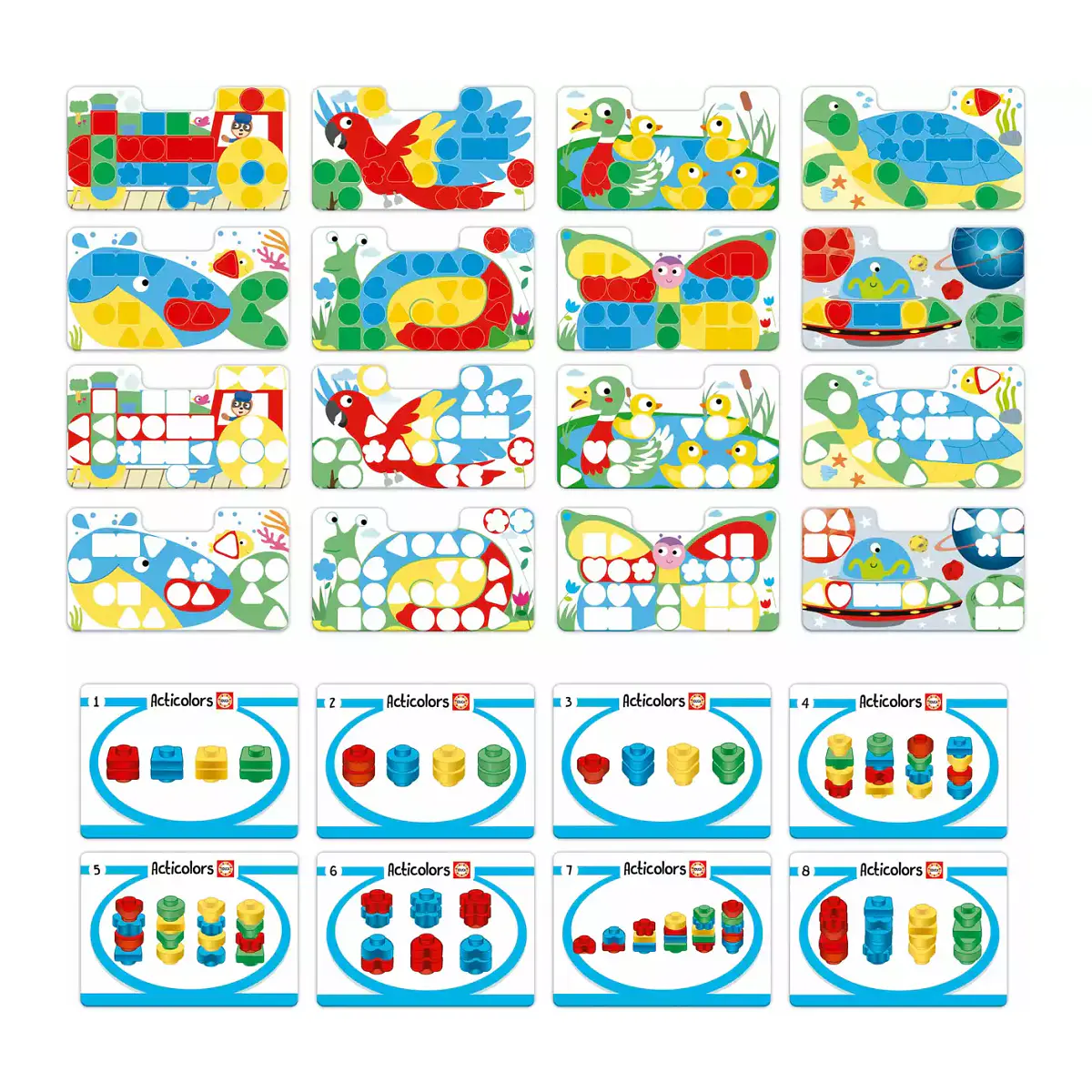 Educa Baby Colors Bebek Eğitim Serisi - 24 Ay ve Üzeri