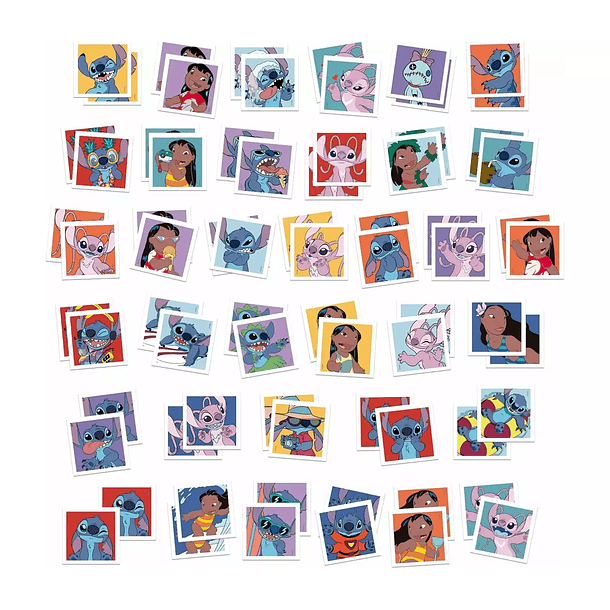 Educa - Identic Memo Game Stitch 2