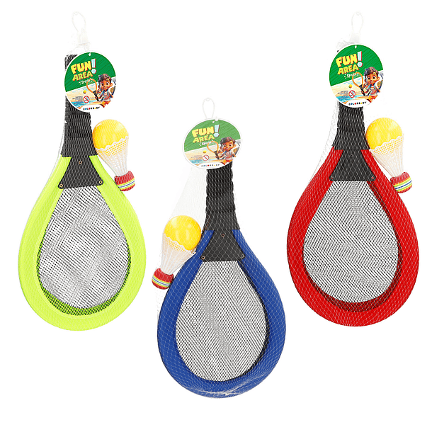 Fun Area Sports - Conjunto 2 de Raquetes de Praia 1