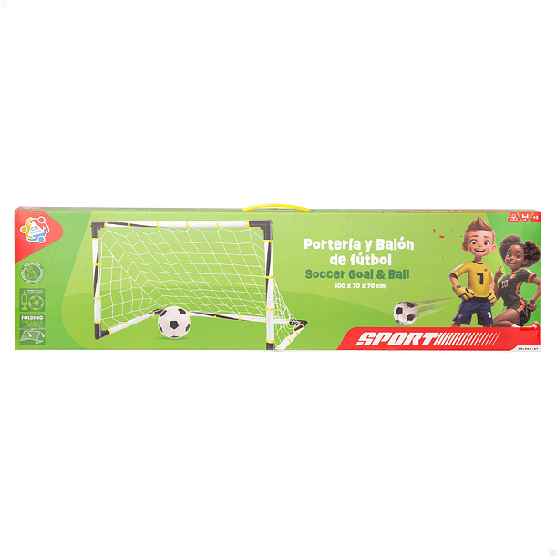 Baliza de Futebol 100 x 70 x 70 cm 1