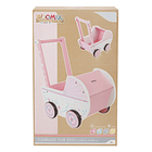 Woomax - Carrinho de Bonecas em Madeira 1