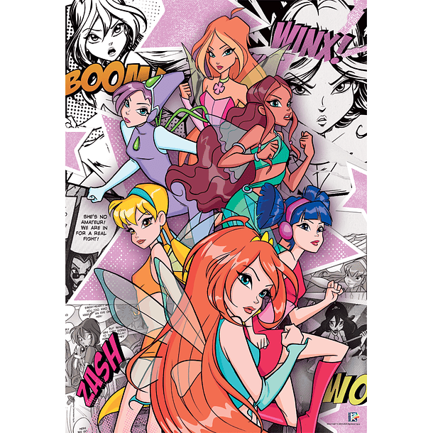 Puzzle 500 pçs - Winx 2