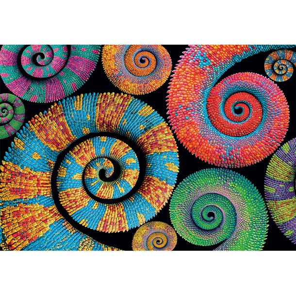 Puzzle ColorBoom 500 pçs - Curly Tails 2