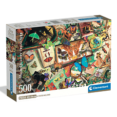 Puzzle 500 pçs - The Butterfly Collector