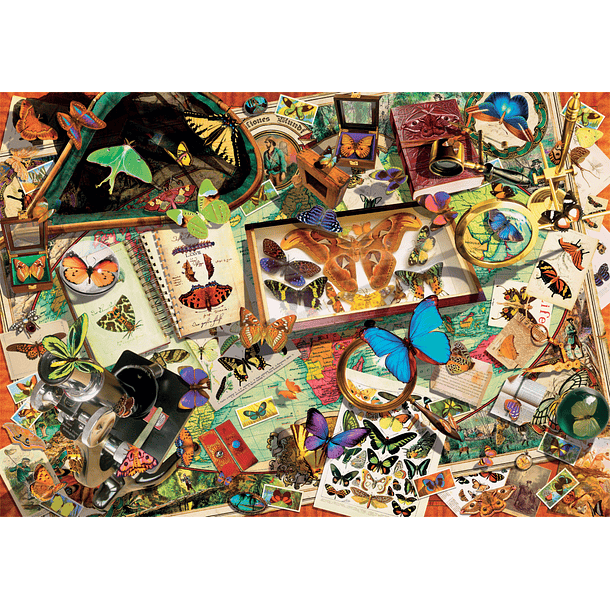 Puzzle 500 pçs - The Butterfly Collector 2