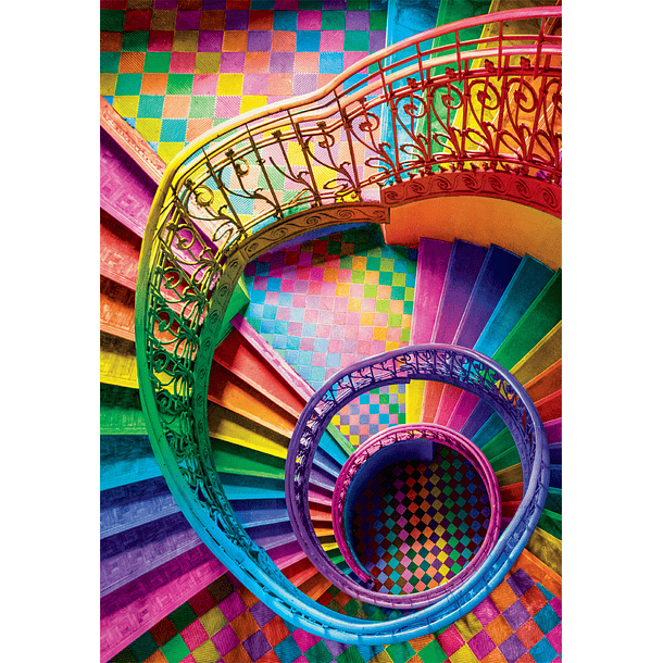 Puzzle ColorBoom 500 pçs - Stairs 2