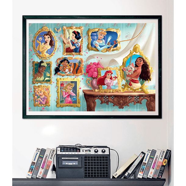 Puzzle 1000 pçs - Disney Princess 3