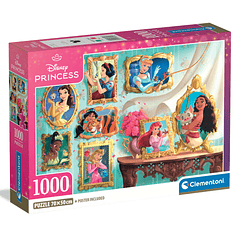 Puzzle 1000 pçs - Disney Princess