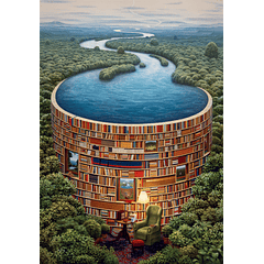 Puzzle 1000 pçs - Bibliodame