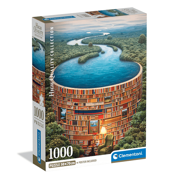 Puzzle 1000 pçs - Bibliodame 1