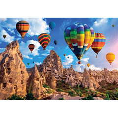Puzzle 1000 pçs - Balloons In Cappadocia