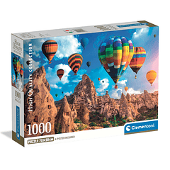 Puzzle 1000 pçs - Balloons In Cappadocia