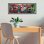 Puzzle Panorama 1000 pçs - Marvel 3