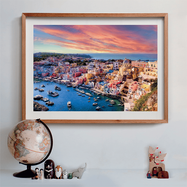 Puzzle 1500 pçs - Picturesque Procida Island 3