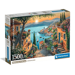 Puzzle 1500 pçs - Steps To The Harbor