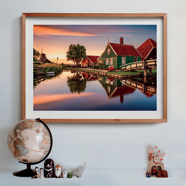 Puzzle 1500 pçs - Zaanse Schans 3