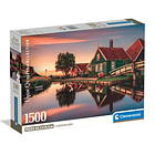 Puzzle 1500 pçs - Zaanse Schans 1