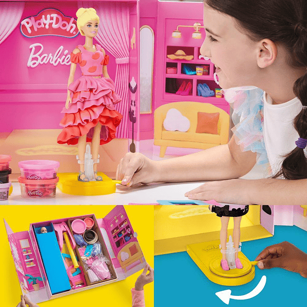 Play-Doh - Barbie Desfile de Moda 7