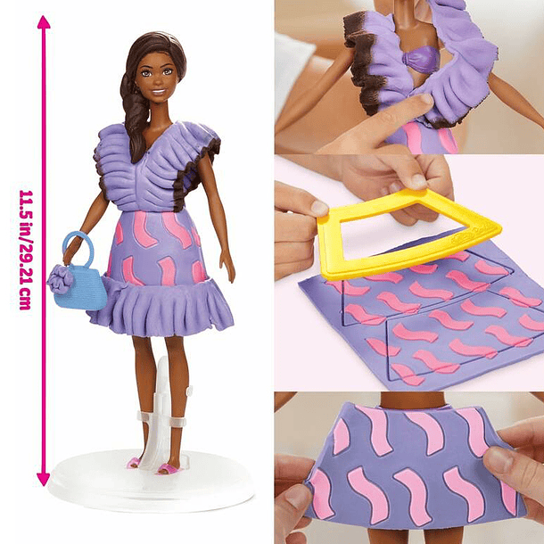 Play-Doh - Barbie Folhos da Moda 2