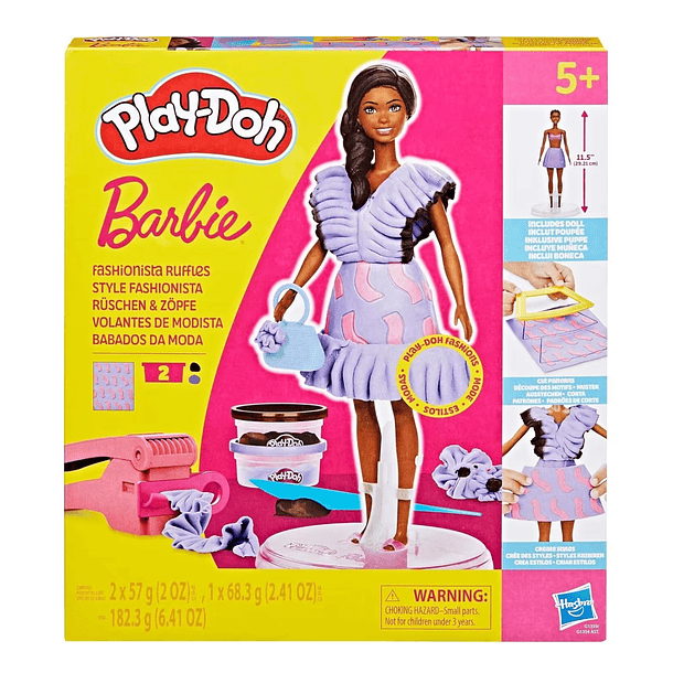 Play-Doh - Barbie Folhos da Moda 1