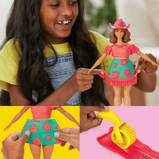 Play-Doh - Barbie Arranjos e Franjas 4