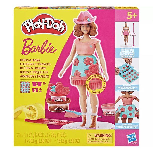 Play-Doh - Barbie Arranjos e Franjas 1
