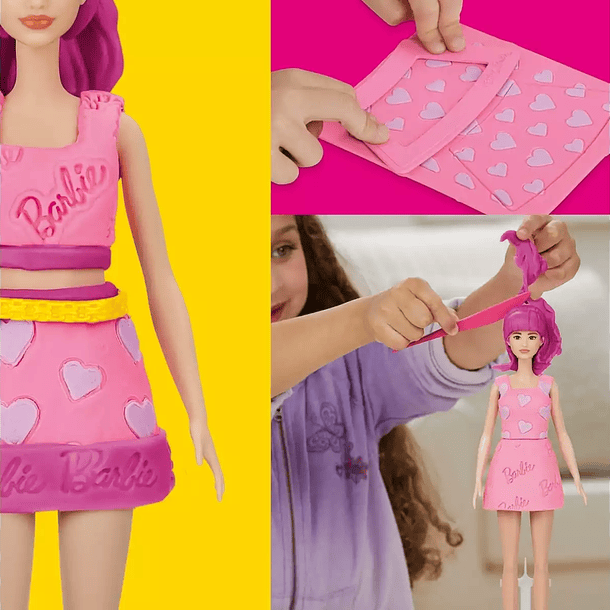 Play-Doh - Barbie Corações e Penteados 4