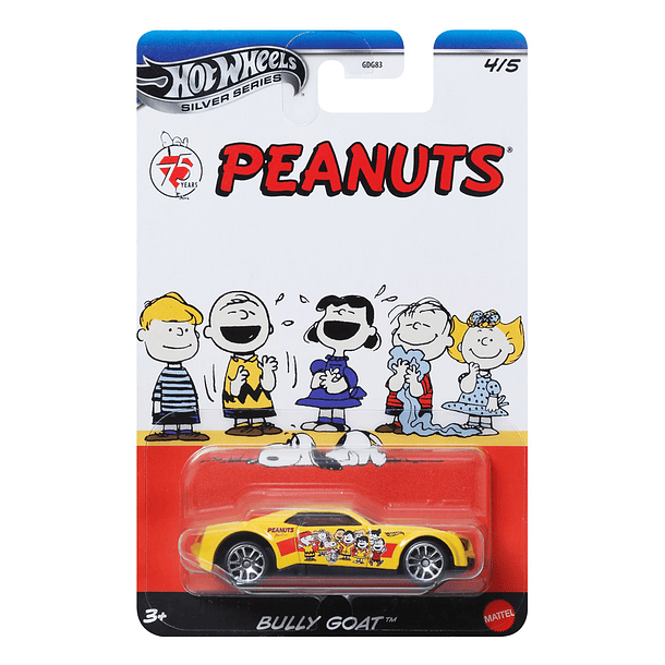 Hot Wheels Silver Series Peanuts - Bully Goat 
