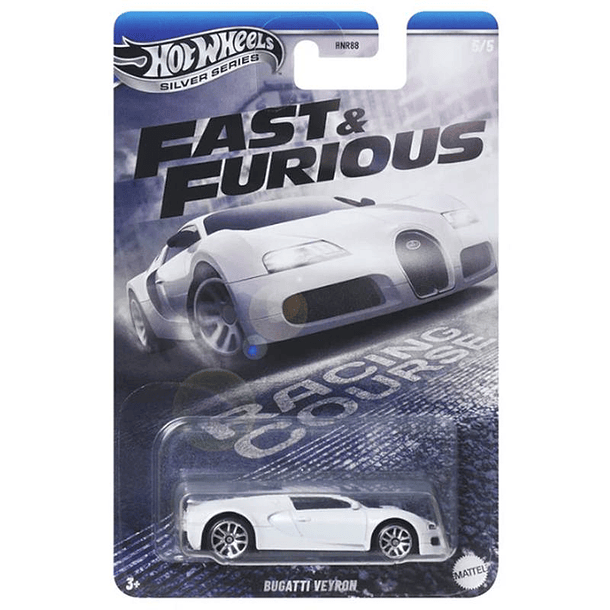 Hot Wheels Silver Series Fast & Furious - Bugatti Veyron 
