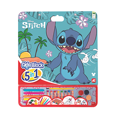 Stitch - Bloco Gigante 5 em 1