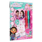 Spray & Create - Conjunto Canetas de Sopro Gabby's Dollhouse 1
