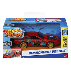 Hot Wheels Pull-Back Speeders - Dimachinni Veloce
