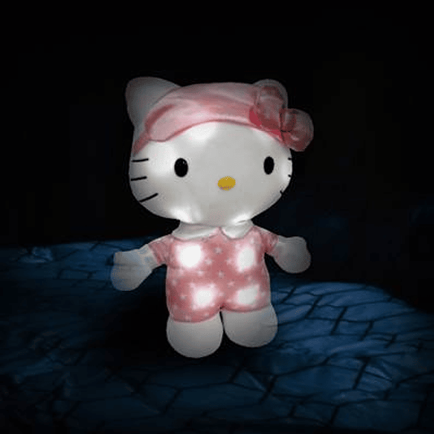 Hello Kitty - Peluche Luminoso Hora de Dormir 3