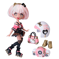 Hello Kitty - Manga Doll Golden Diva Roller