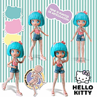 Hello Kitty - Manga Doll Pretty Pink & Scooter 3