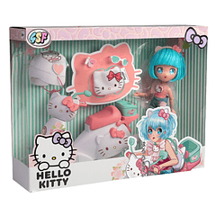 Hello Kitty - Manga Doll Pretty Pink & Scooter