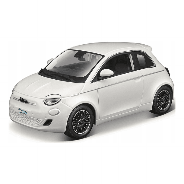 Bburago 1:24 - Fiat 500E (2023) Branco 