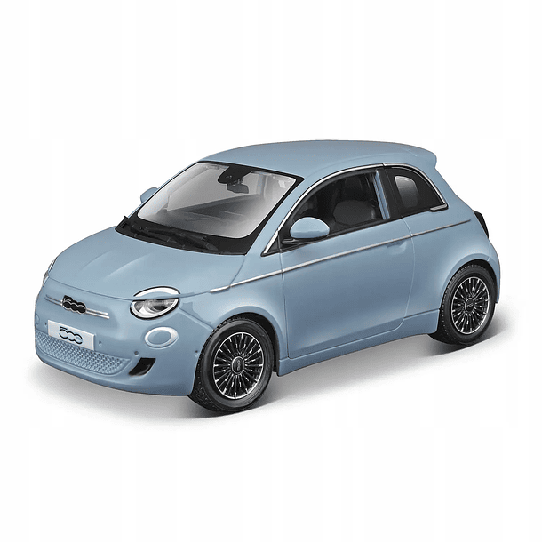 Bburago 1:24 - Fiat 500E (2023) Azul 