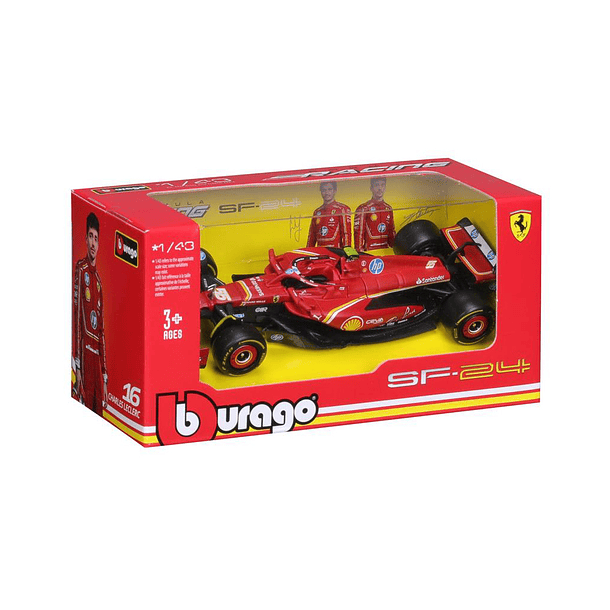 Bburago 1:43 - Ferrari SF-24 #55 Carlos Sainz  1
