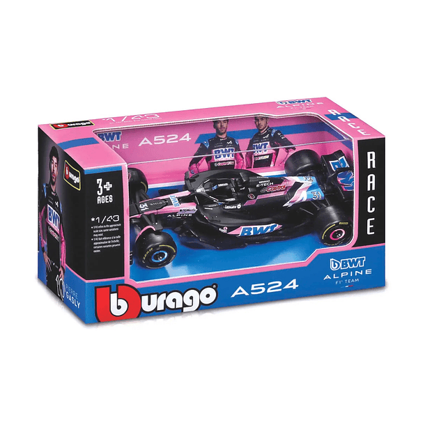 Bburago 1:43 - Alpine A524 #31 Esteban Ocon 1