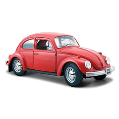 Maisto 1:24 - Volkswagen Beetle Vermelho