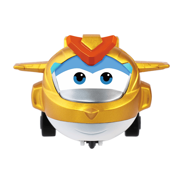 Super Wings Eletric Heroes - Mini Veículo Golden Boy 2