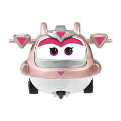 Super Wings Eletric Heroes - Mini Veículo Golden Girl