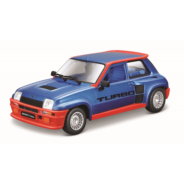 Bburago 1:24 - Renault 5 Turbo Azul 